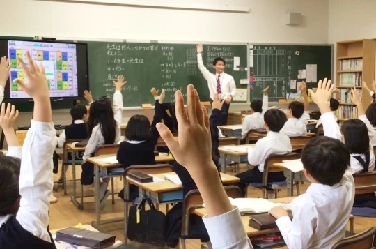 算数の授業風景