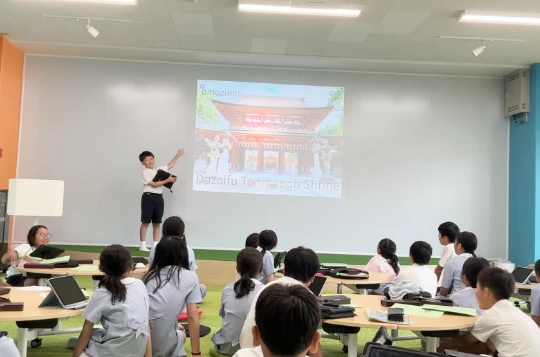 英語の授業風景