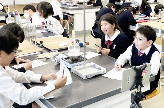 理科の授業風景